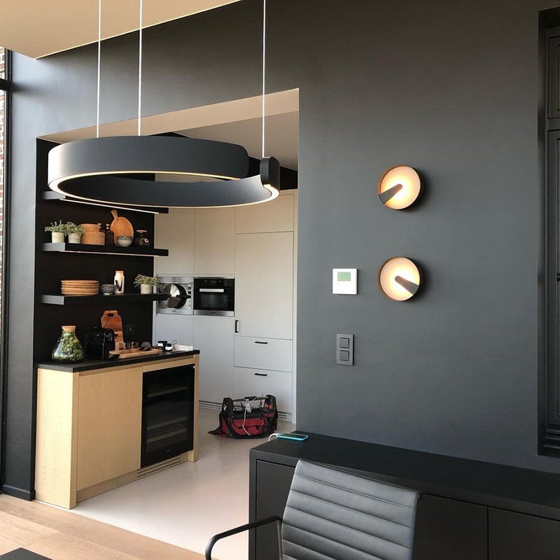 Edge Circle Pendant Light, LED, 4 Color Dining Room - Lumpaz