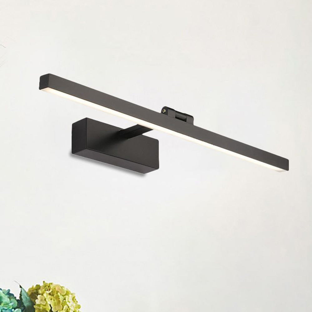 Leigh Modern Bar Metal Wall Lamp, Black&White - Lumpaz