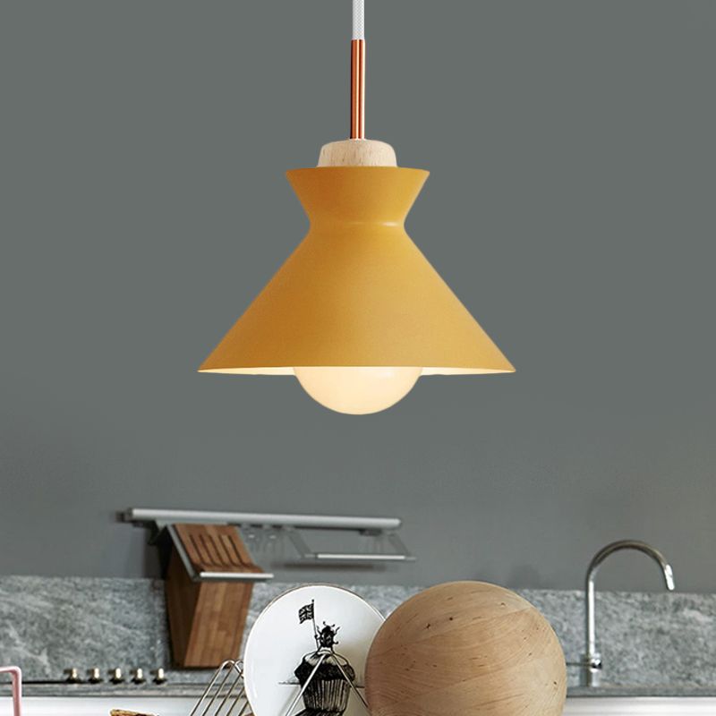 Morandi Geometric Colorful Pendant Light, Metal, Kitchen Island - Lumpaz