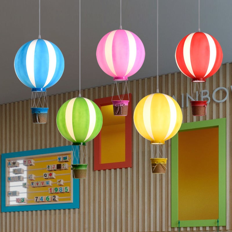 Nordic Creative Colorful Balloon Acrylic Pendant Light, Bedroom - Lumpaz