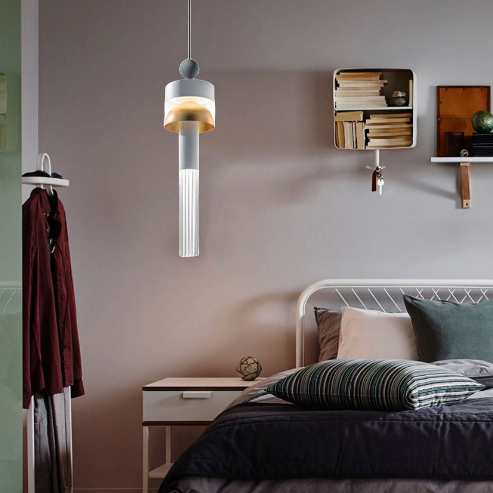 Colon Modern Tassel Metal Pendant Light - Lumpaz
