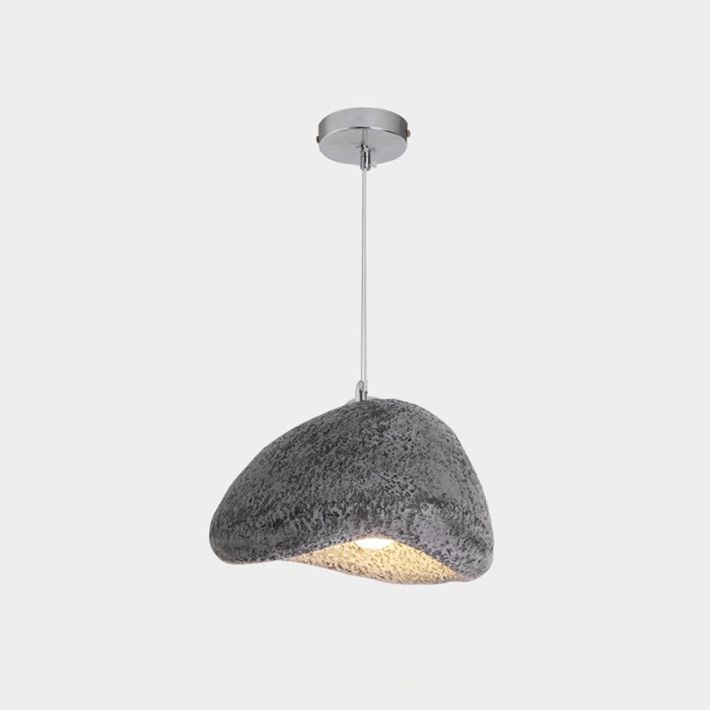 Byers Wabi Sabi Bread Shape Resin Pendant Light, Resin, 4 Color - Lumpaz