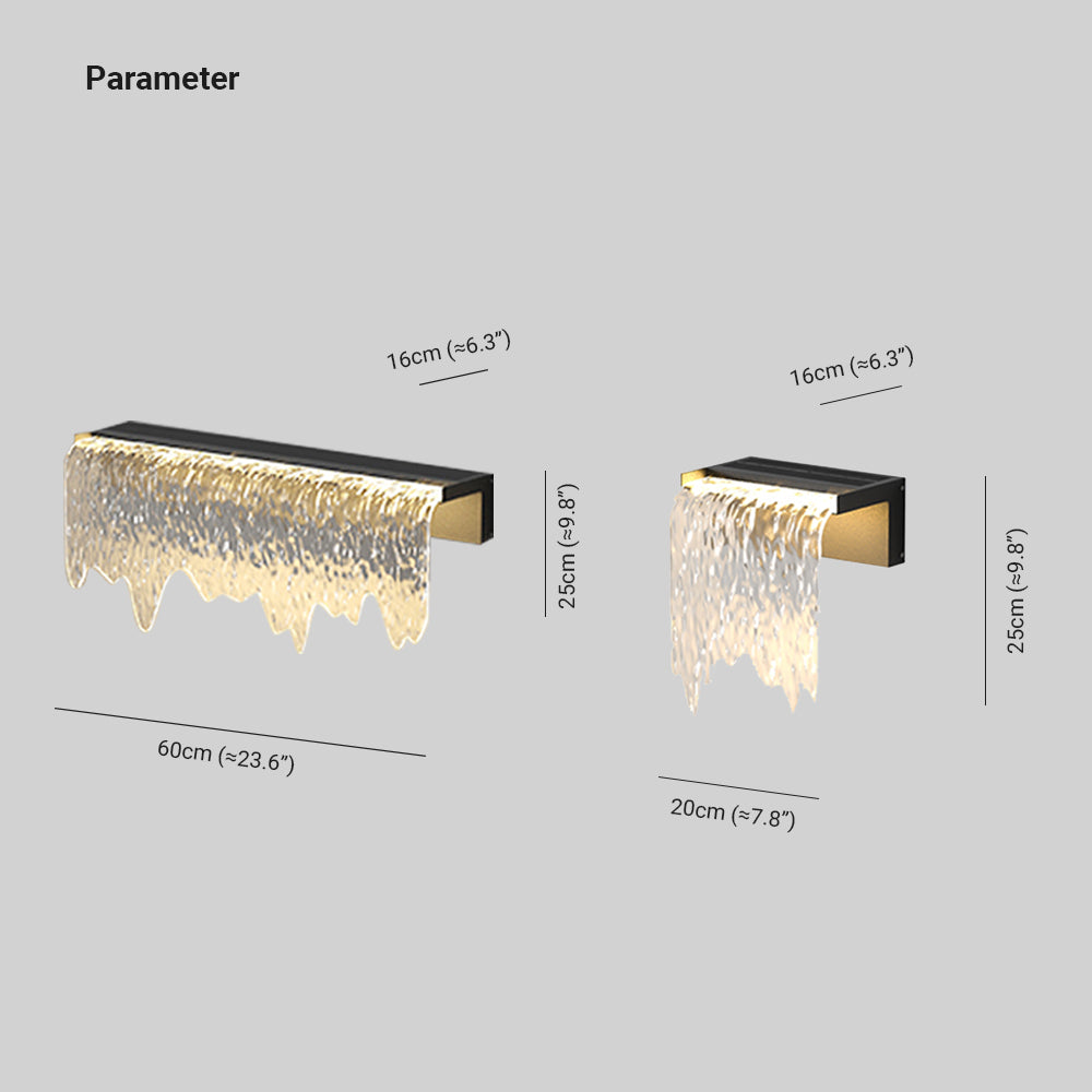 Isaac Modern Minimalist Metal/Acrylic Solar Waterproof Outdoor Wall Lamp, Black - Lumpaz