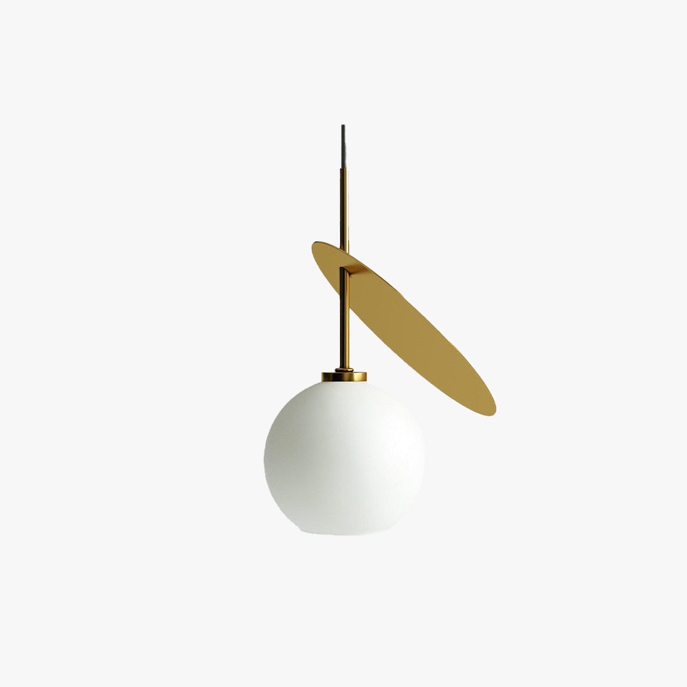Valentina Cherry Pendant Light, Metal & Glass, 3 Color - Lumpaz