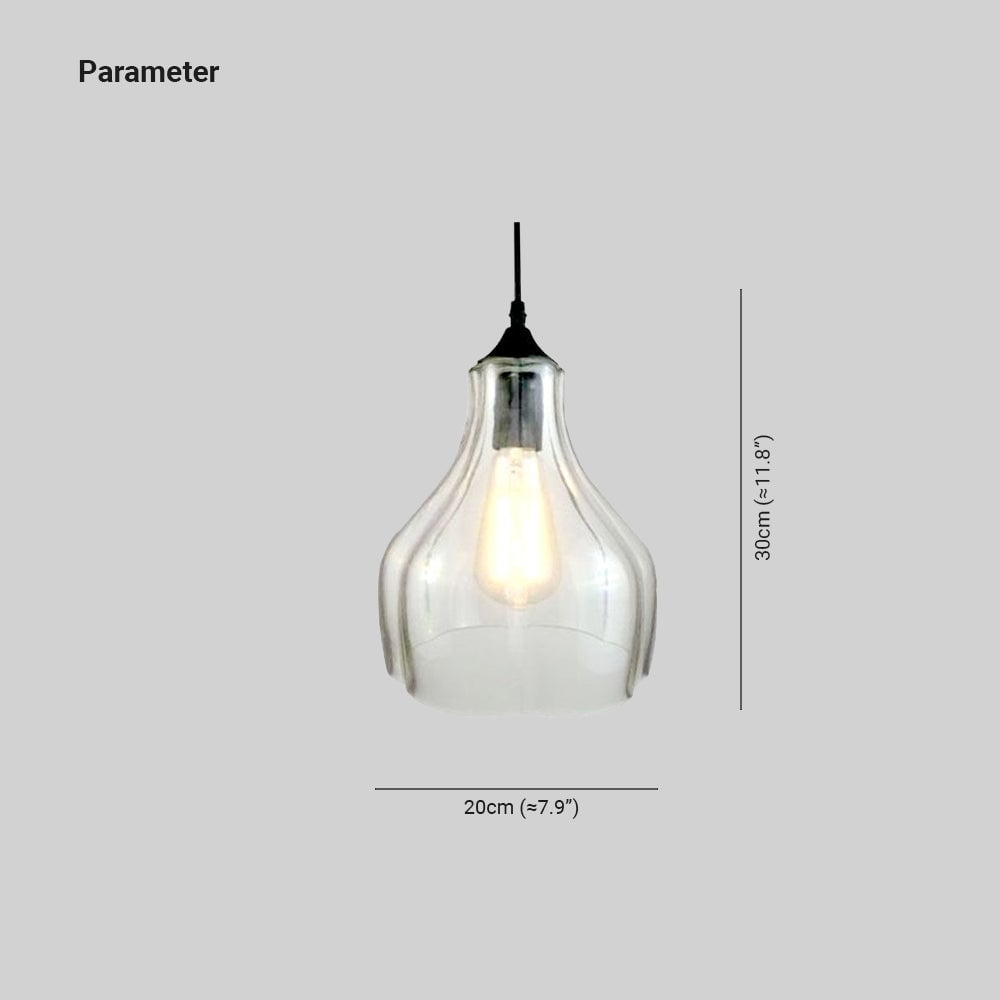 Morandi Contemporary Pendant Light, Clear/Yellow/Green - Lumpaz