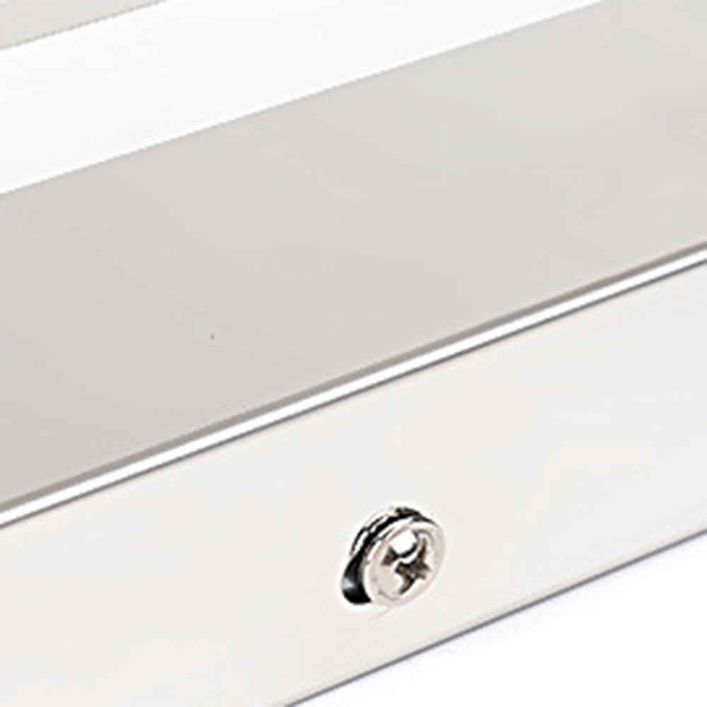 Leigh Rectangular Led Mirror Front Vanity Wall Mount Light, Bathroom, White - Lumpaz