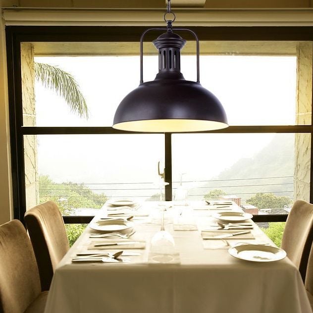 Alessio Vintage Rustic Pendant Light - Lumpaz