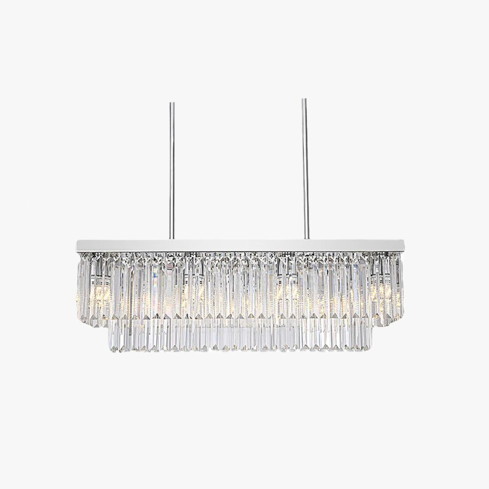 Marilyn Modern Art Deco LED Pendant Light, Crystal/Metal - Lumpaz