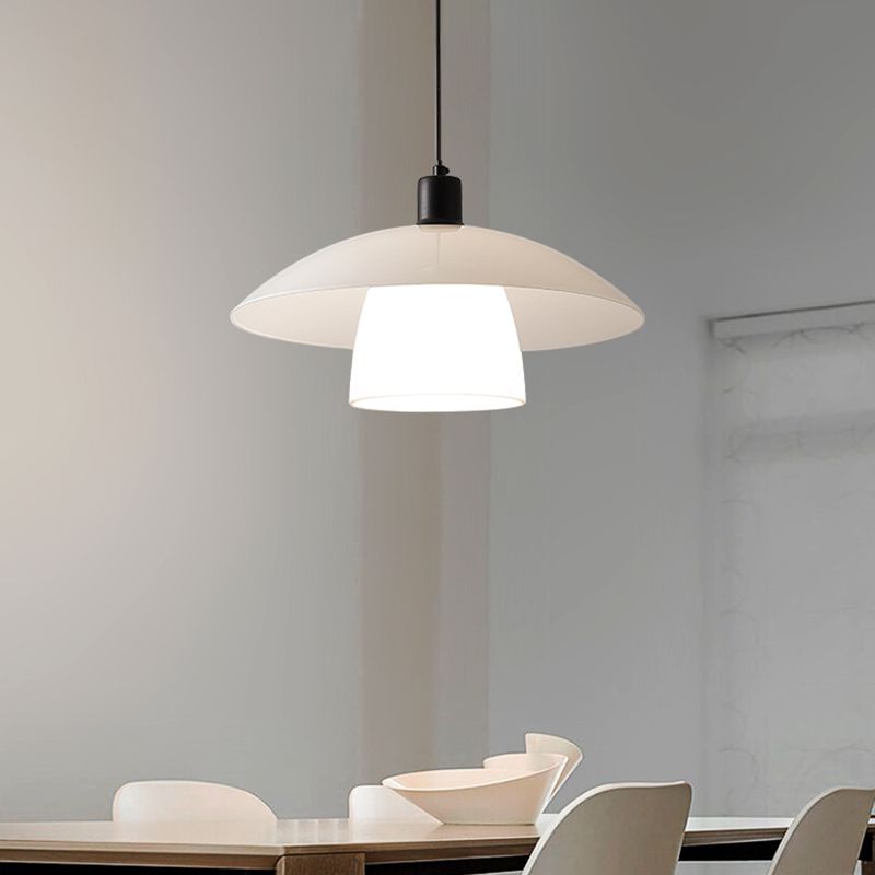 Carins White Pendant Light - Lumpaz