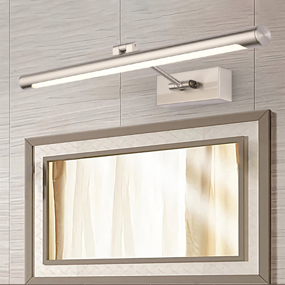 Leigh Modern Linear Metal/Acrylic Wall Lamp, Champagne Gold - Lumpaz