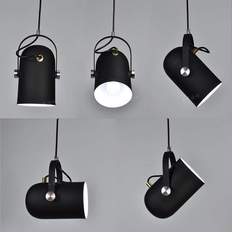 Morandi Modern Metal Pendant Light, Angle Adjustable, Kitchen Island & Dining Room & Living Room - Lumpaz