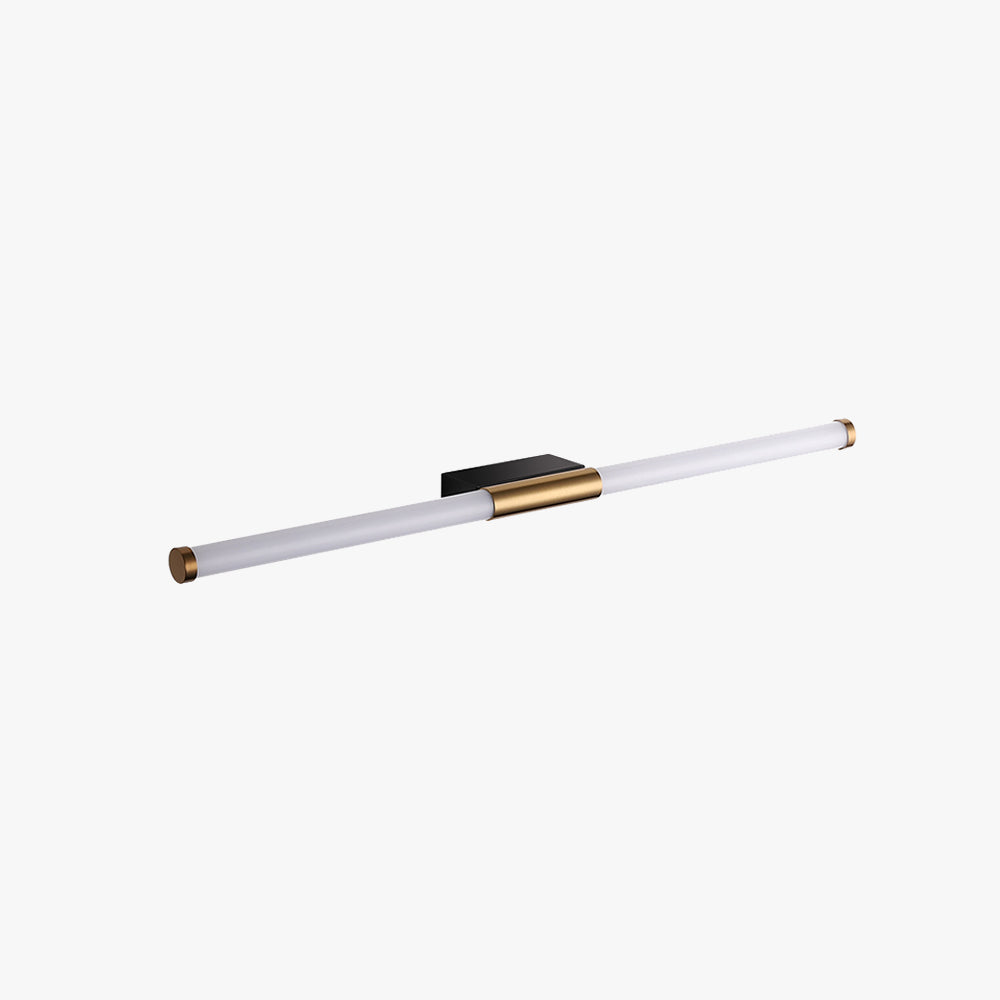 Leigh Modern Linear Cooper White Mirror Front Wall Lamp - Lumpaz