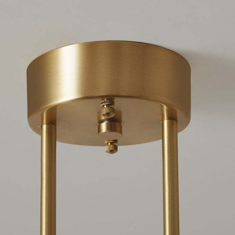 Valentina Modern Bubble Copper Pendant Light, Gold - Lumpaz