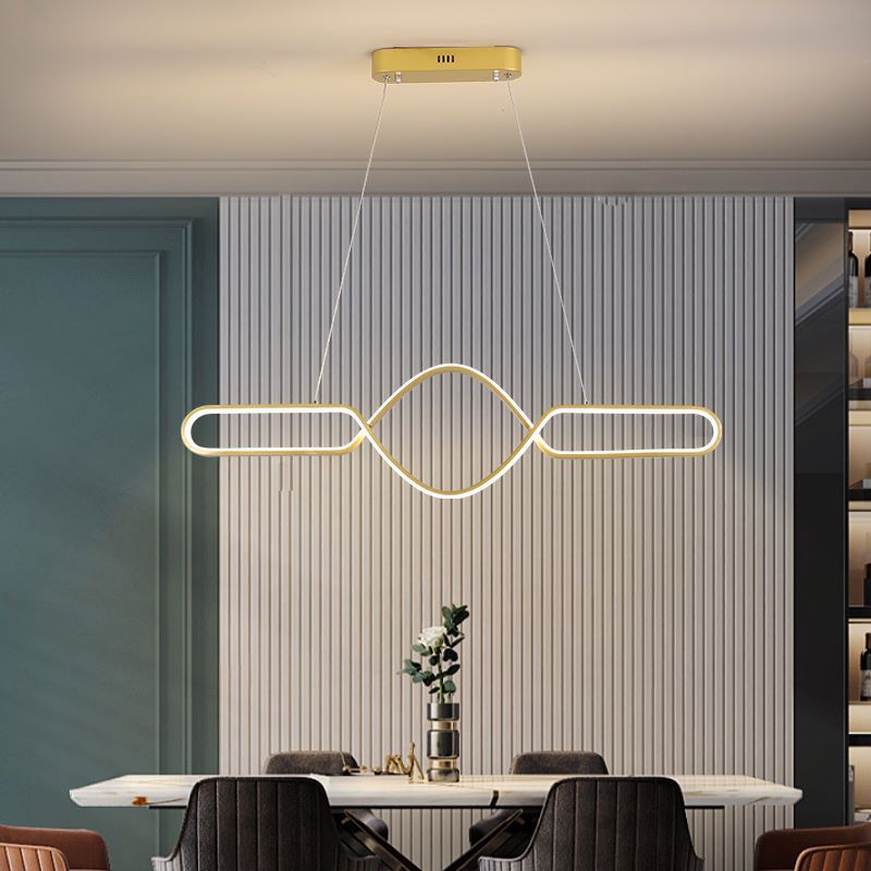 Bouvet Nordic Geometric Cross-Linear Pendant Light - Lumpaz