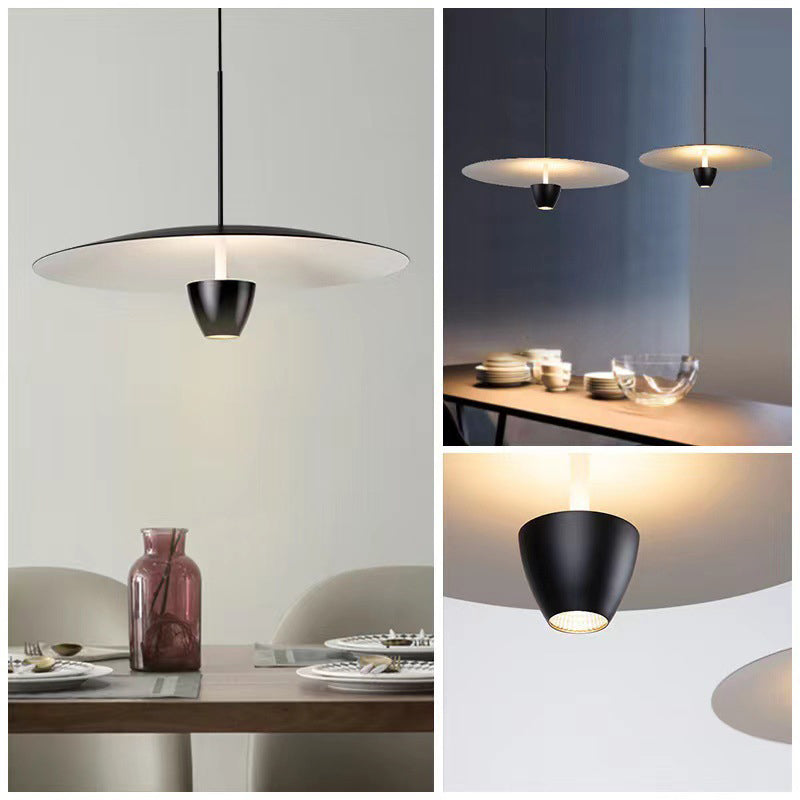 Carins Modern Nordic Metal Pendant Light, Black - Lumpaz