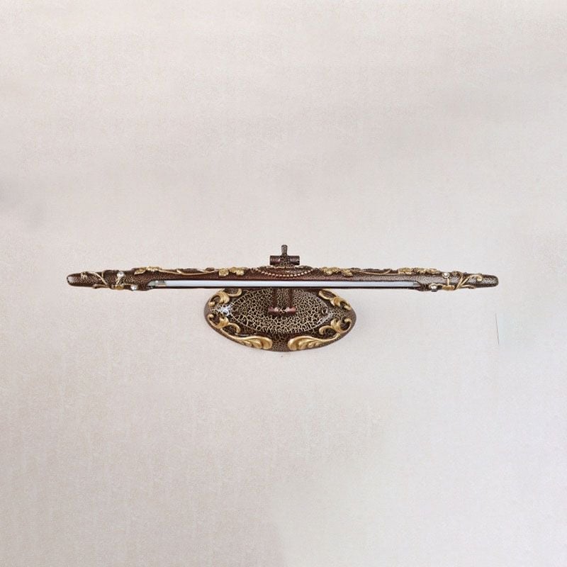 Félicie Mirror Front Vanity Wall Light Resin Glass Bathroom - Lumpaz