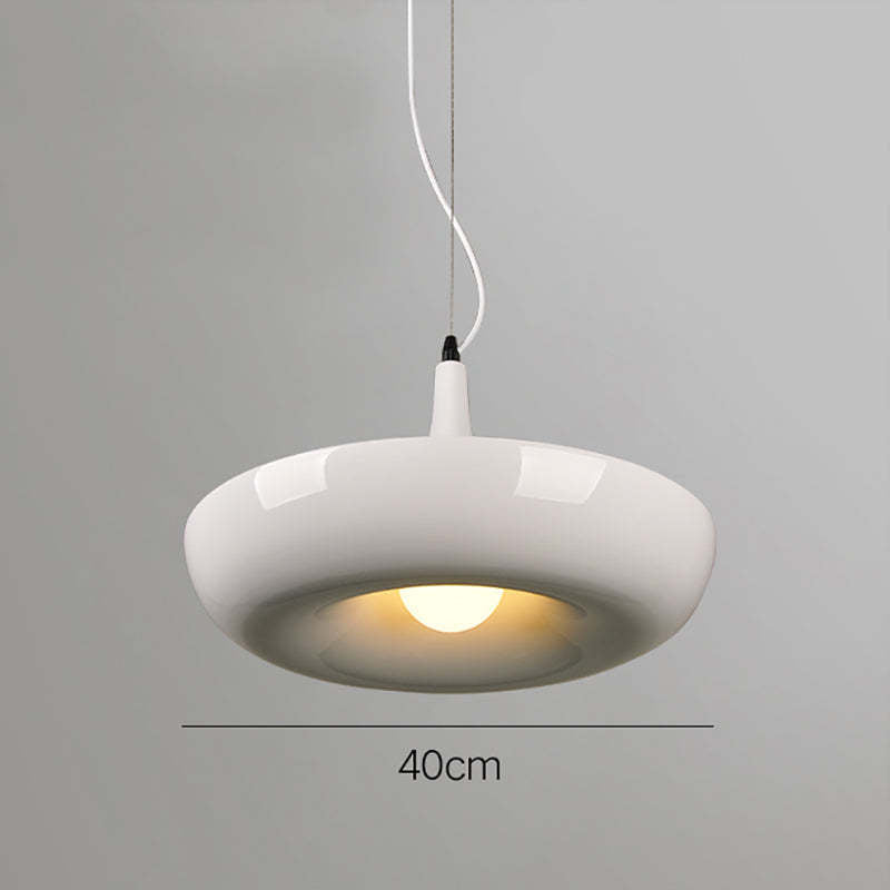 Nest Pendant Light Modern, Metal, Black/Green/White, Living Room - Lumpaz