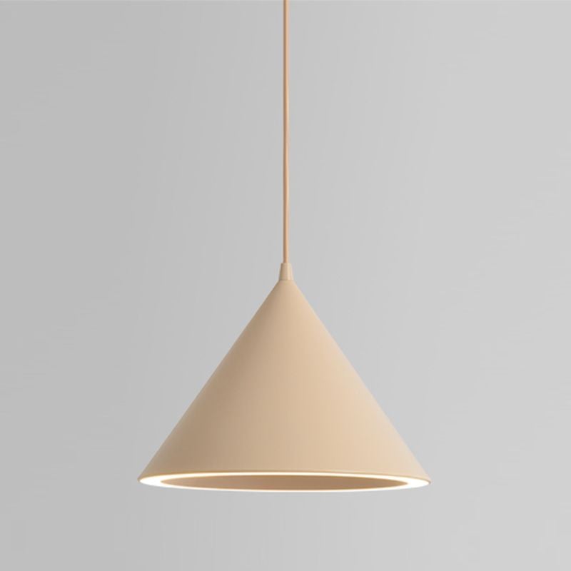 Morandi Funnel-Shape LED Pendant Light for Living Room - Lumpaz