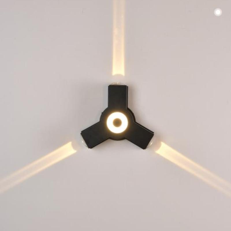 Orr Modern Waterproof Minimalist Cross Outdoor Wall Light Garden/Corridor - Lumpaz