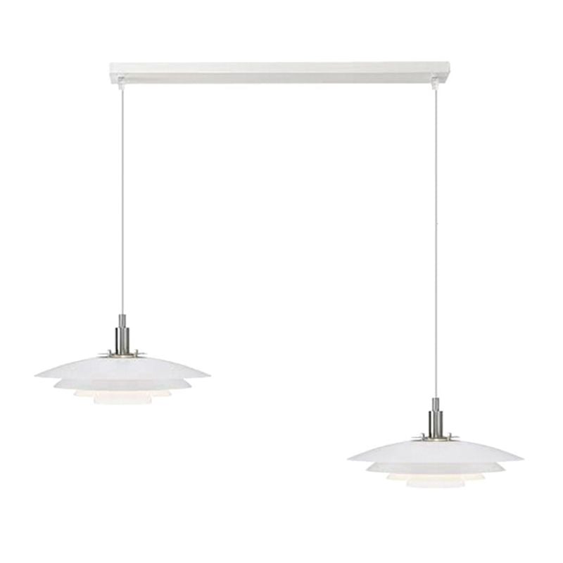 Carins Cluster White Nordic Pendant Light Living Room/Kitchen - Lumpaz