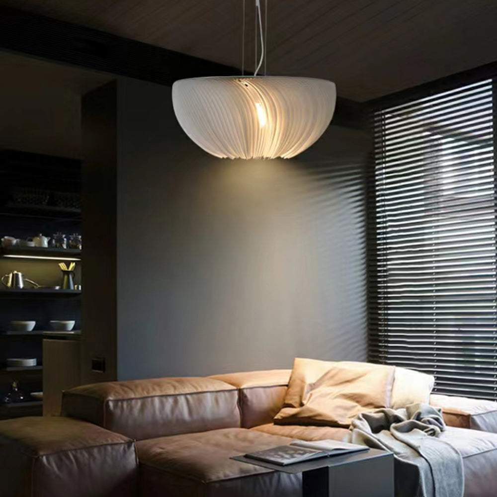 Renée Nordic Circle Nature Pendant Light, Living Room/Dining Room - Lumpaz