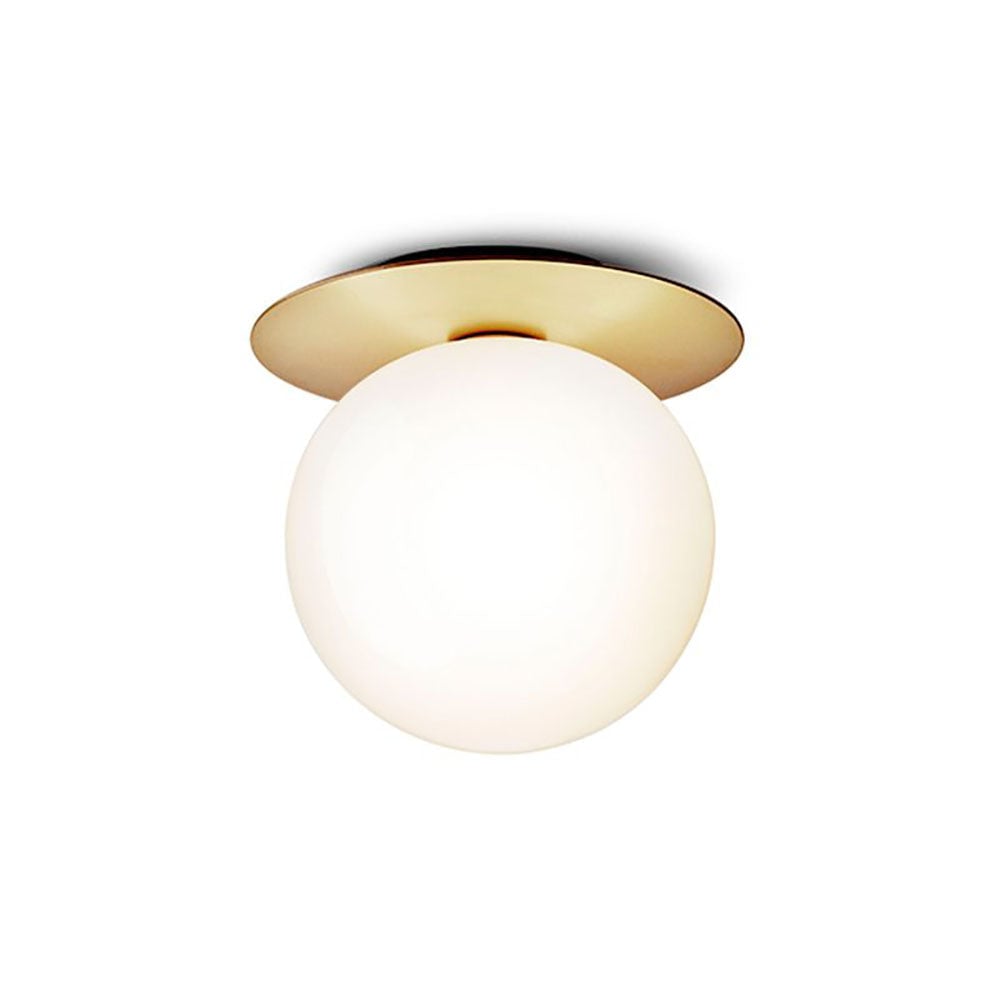 Valentina Flush Mount Ceiling Light, Black/Brass/Gold/Silver - Lumpaz