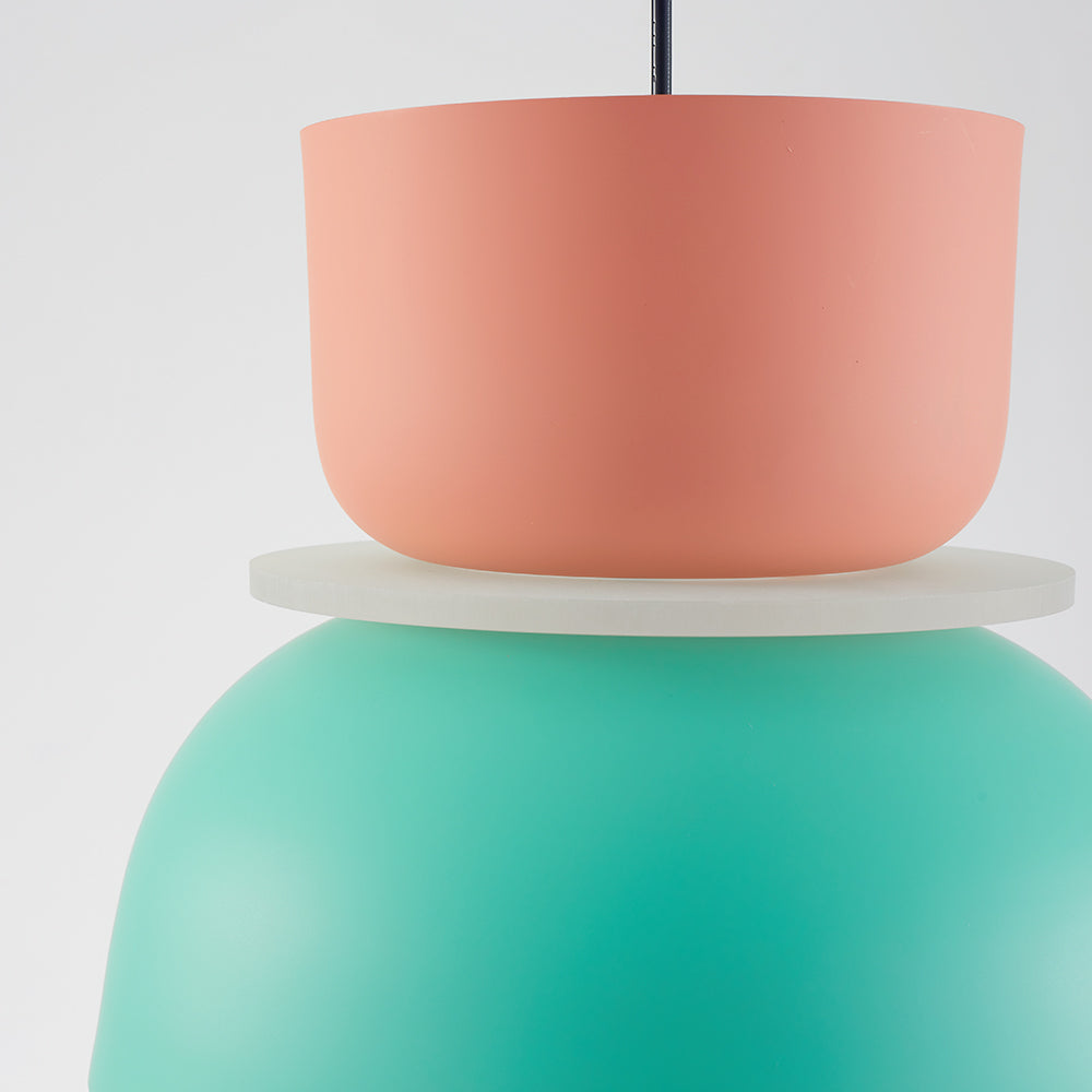 Morandi Pendant Light, Island, Contrast Color, Industrial - Lumpaz