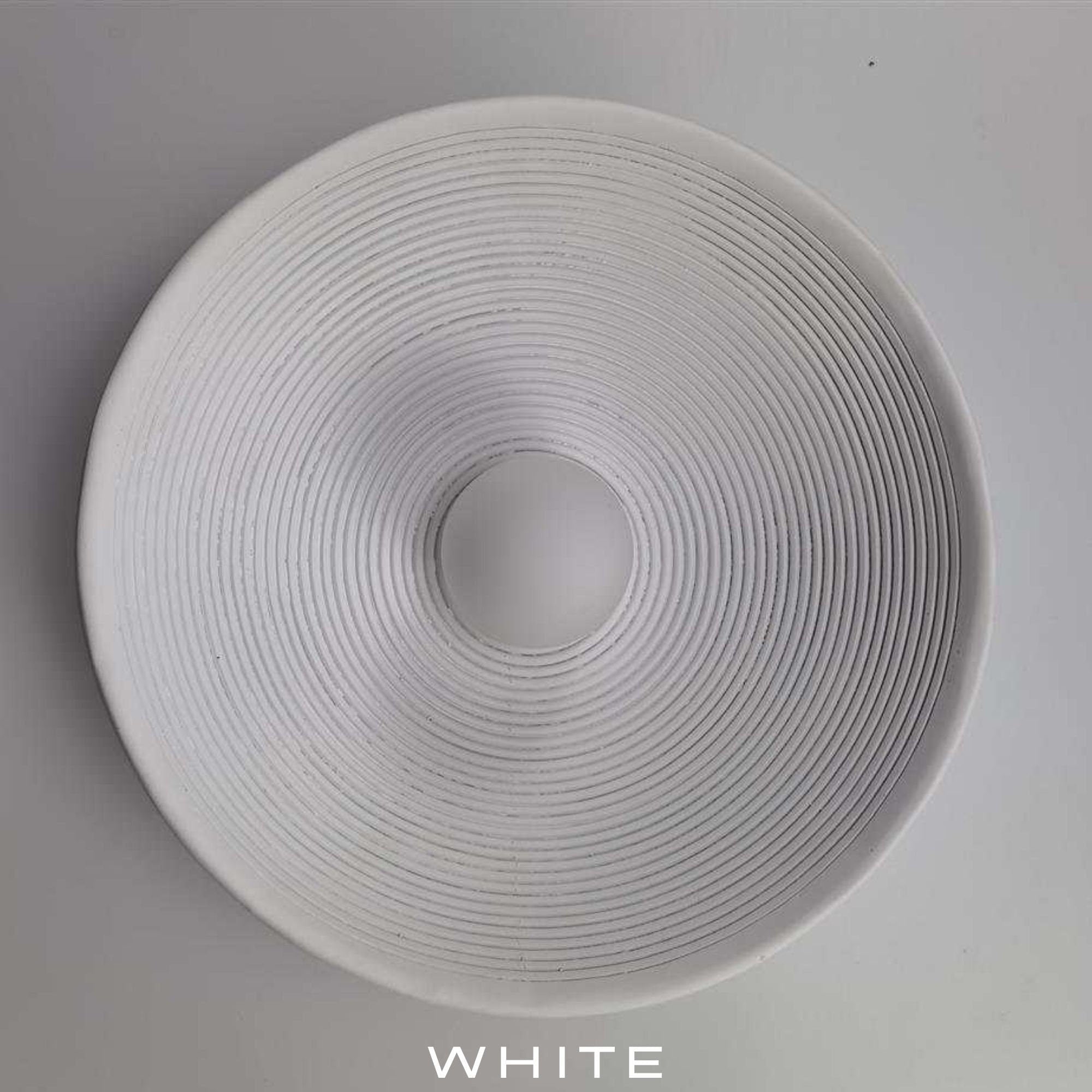 Elif Modern Round Indoor Wall Lamp Wood/White/Green Bedroom Living Room - Lumpaz