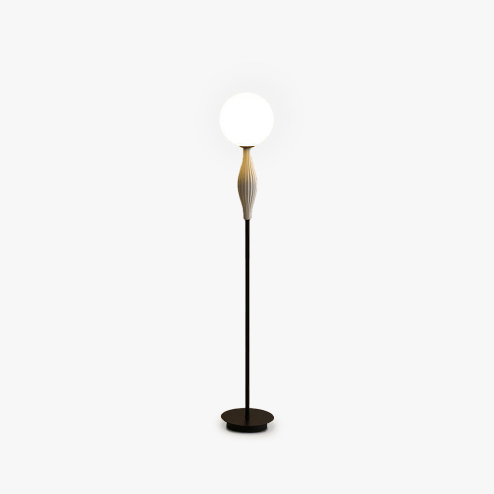 Valentina Floor Lamp Bubble Modern, Metal/Glass, Bedroom - Lumpaz