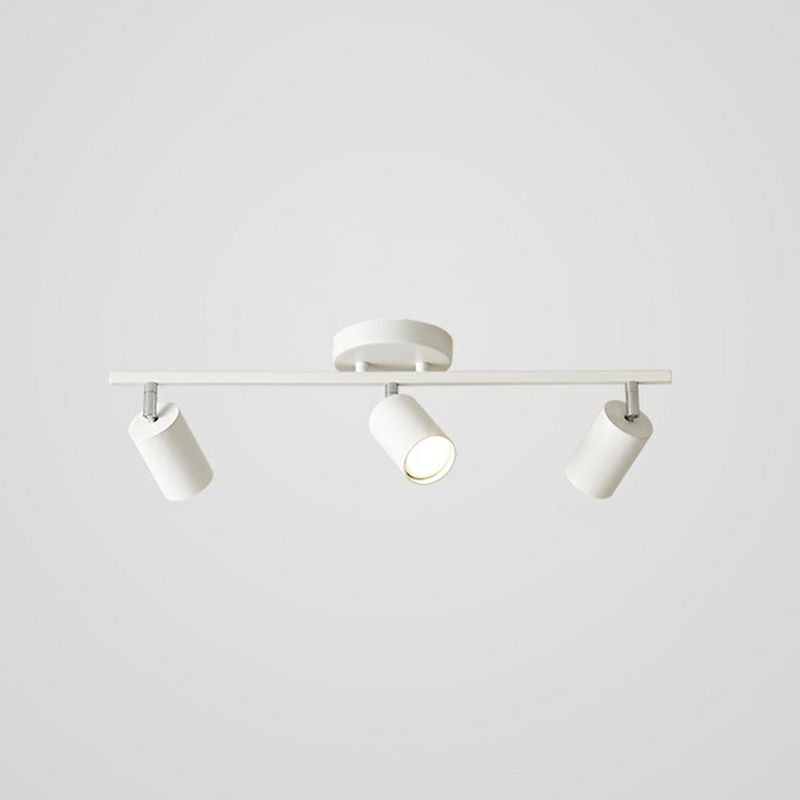 Haney Black Modern Ceiling Light Spotlight Cast, 3 Color, 3/4/5/6 Head - Lumpaz