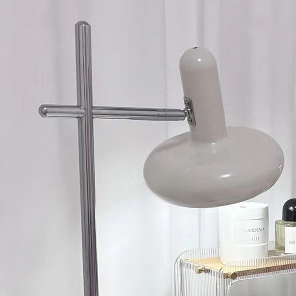 Carins Modern Nordic Minimalist Metal Rotable Floor Lamp, White - Lumpaz
