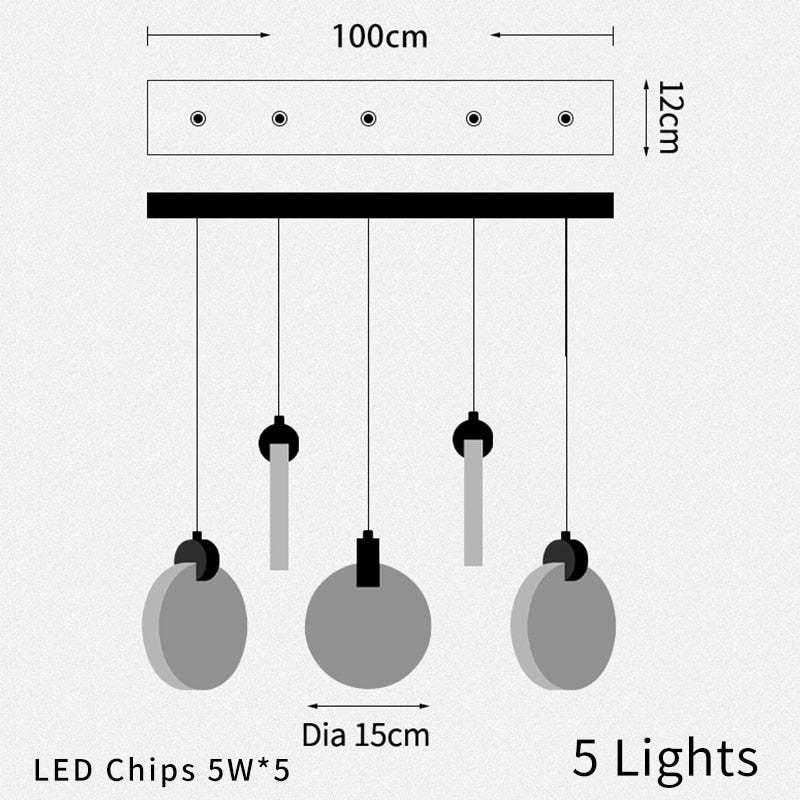 Kristy Minimalist Round  Metal/Crystal Chandelier, Gold - Lumpaz