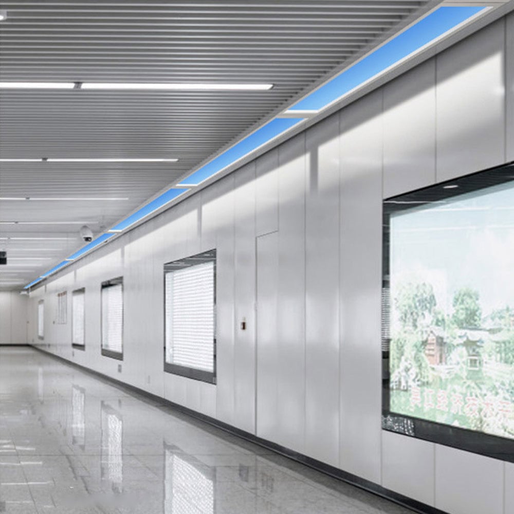 Edge Modern Remote Control Flush Mount Ceiling Light, Black - Lumpaz