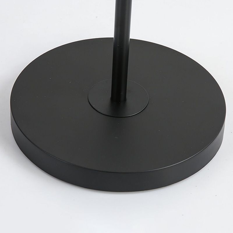 Ozawa Modern Arc Pleated Metal Fabric Floor Lamp, 3 Color - Lumpaz