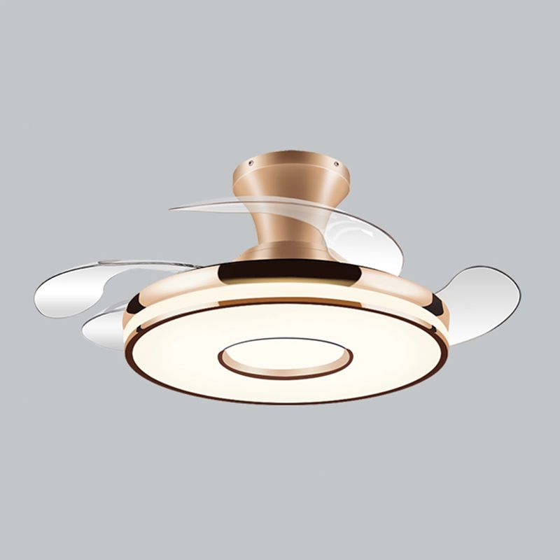 Quinn Ceiling Fan with Light, 2 Color, L 35.8"/42.5"/48" - Lumpaz