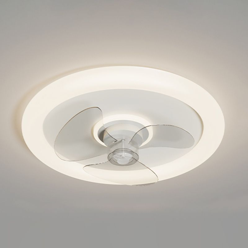 Kirsten 7/3-Blade Ceiling Fan With Light, 8 Style, L 20"/24'' - Lumpaz