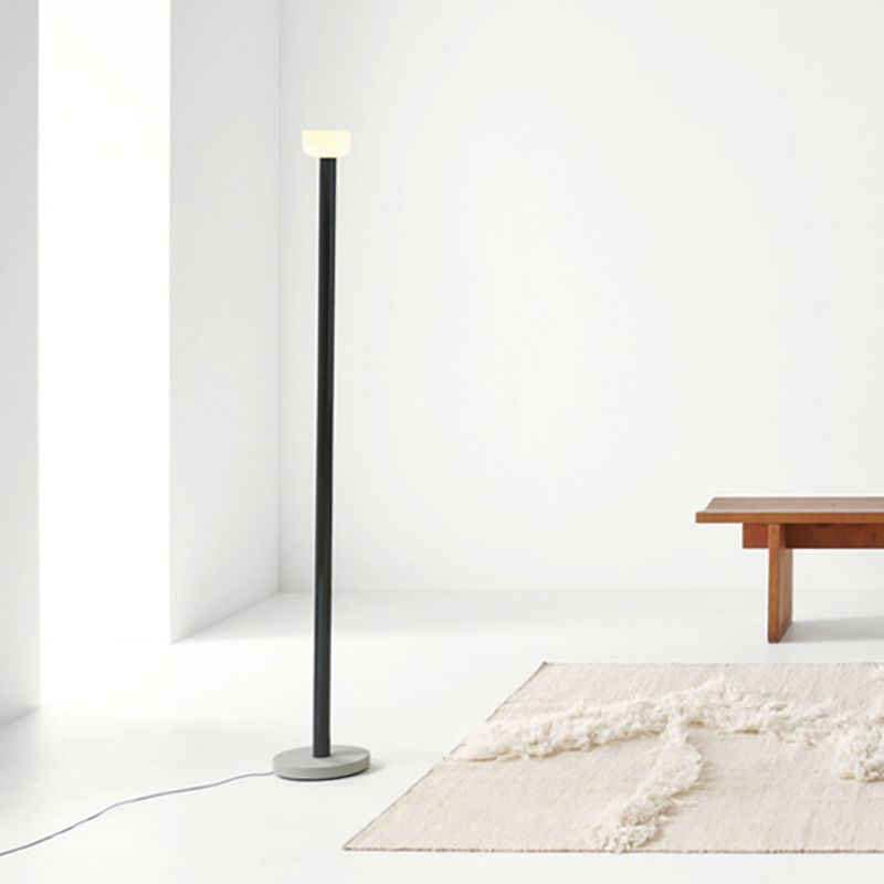 Avi Floor Lamp Nordic/Minimalist Metal, Black/White/Red/Yellow, Dining Room - Lumpaz