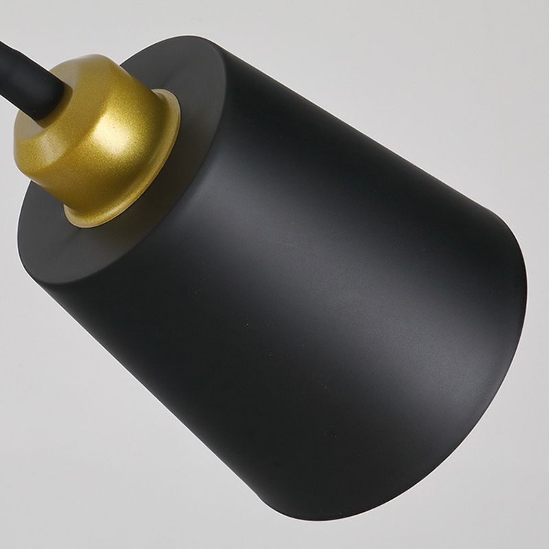 Morandi Modern Simple Floor Lamp, Metal, Black/White - Lumpaz