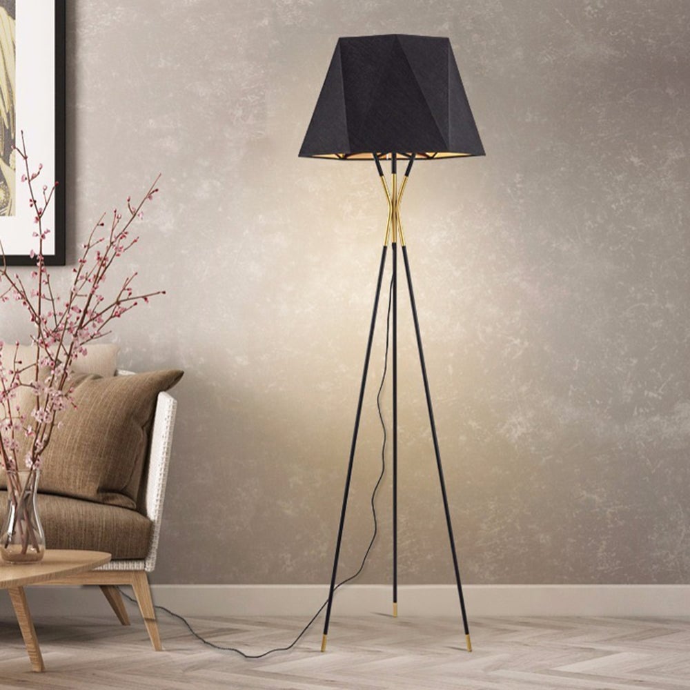 Salgado Minimalist Tripod Floor Lamp - Lumpaz