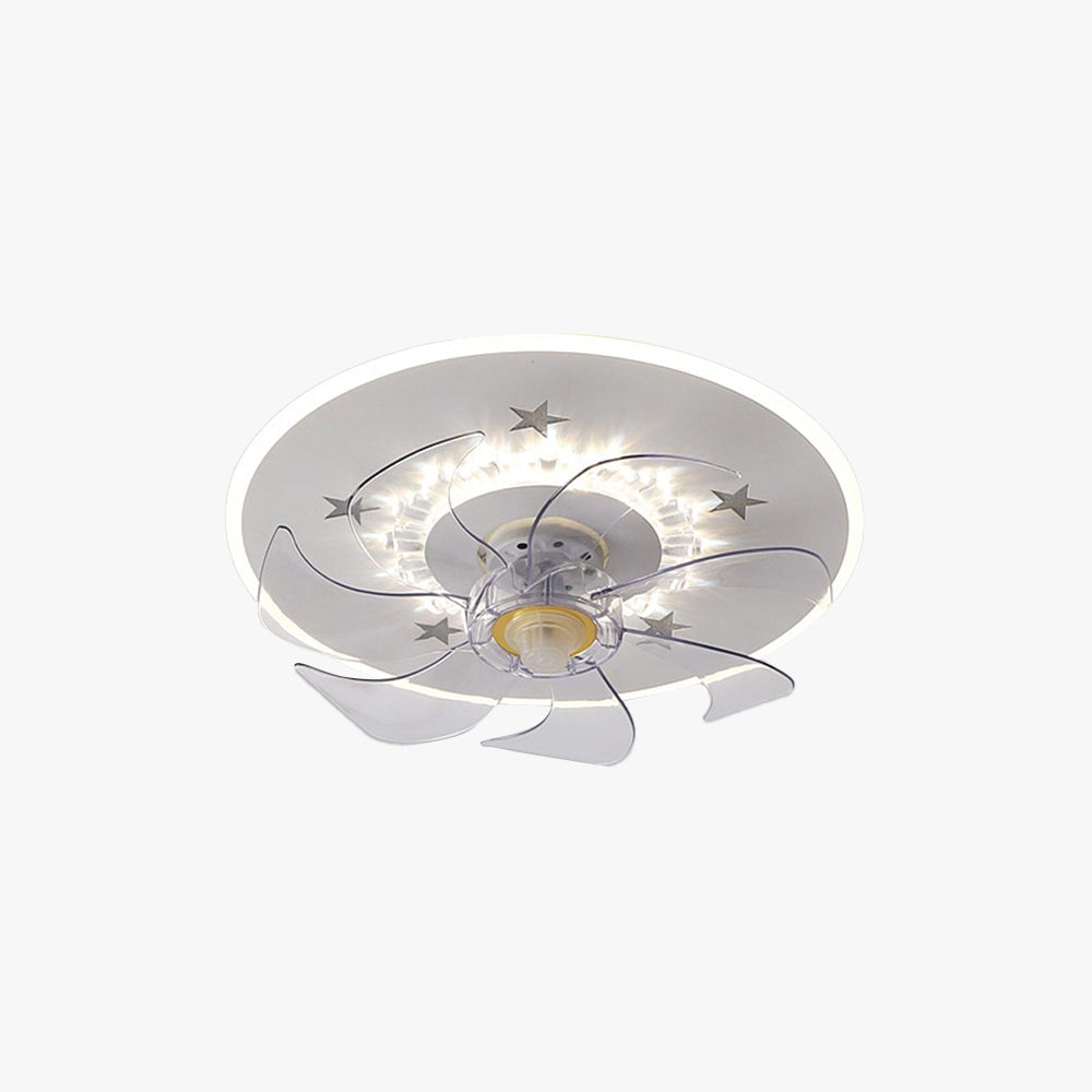 Minori Ceiling Fan with Light, 5 Style, DIA 16"/19" - Lumpaz