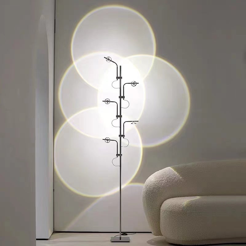 Salgado Modern Floor Lamp Sunset Projector Living Room - Lumpaz