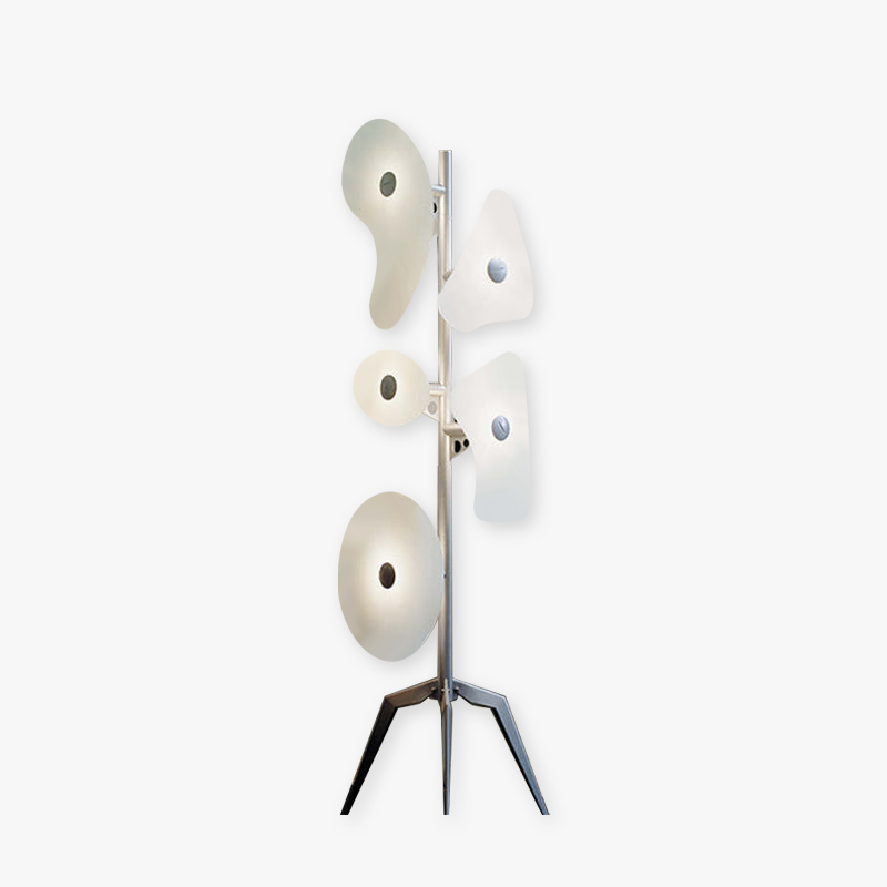 Morandi Floor Lamp Modern, ABS/Metal, Colorful, Living Room - Lumpaz