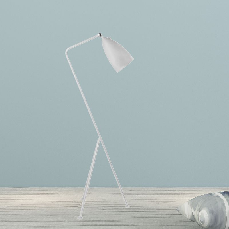 Morandi Modern Metal Cup Black Floor Lamp, Multi Colors - Lumpaz