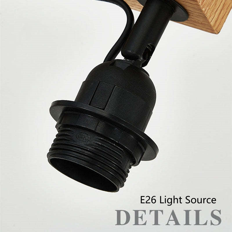 Ozawa Unique LED Beige Floor Lamp Wood/Metal Bedroom/Living Room - Lumpaz