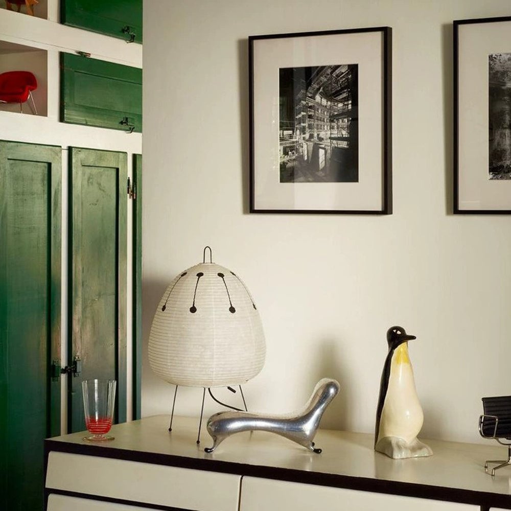 Renée Post Modern Funky Floor Lamp, Artificial Paper/Metal, White - Lumpaz