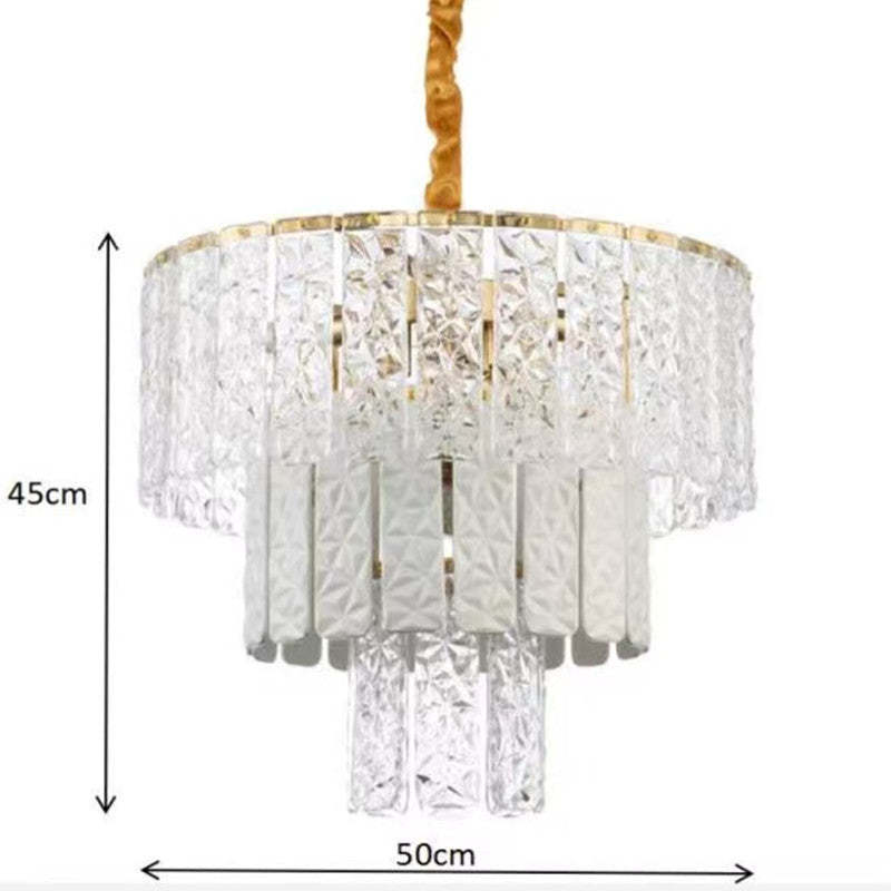 Marilyn Modern Linear Metal Pendant Light Black Living Room - Lumpaz