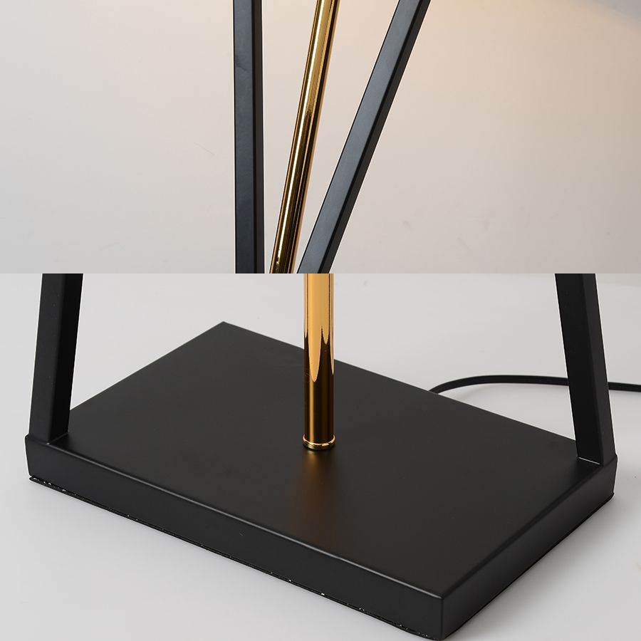 Eryn Retro Cylinder Tripod Metal  Fabric Multi Color Floor Lamp - Lumpaz