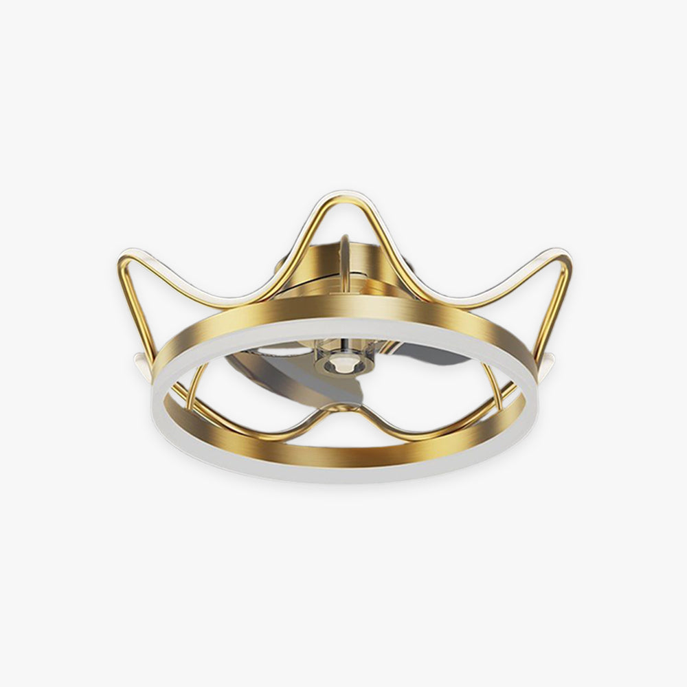 Kirsten 3/7-Blade Ceiling Fan with Light, 2 Style, DIA 20" - Lumpaz