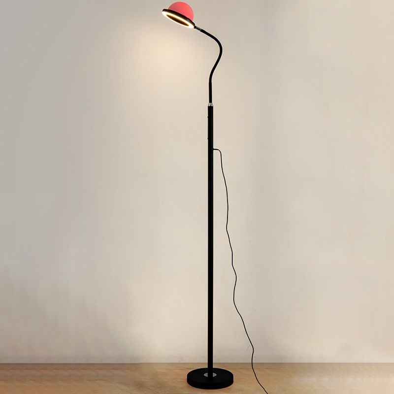 Eryn Modern Globe Metal Acrylic Floor Lamp - Lumpaz