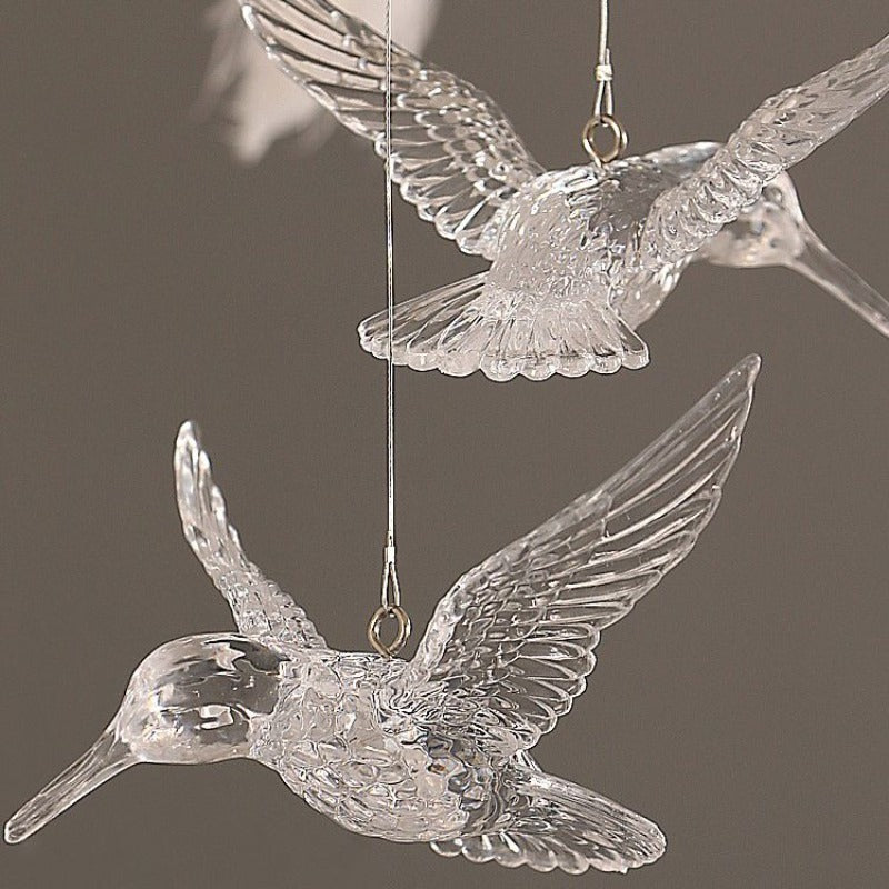 O'Moore Ostrich Contemporary Elegant Feather Chandelier, White - Lumpaz